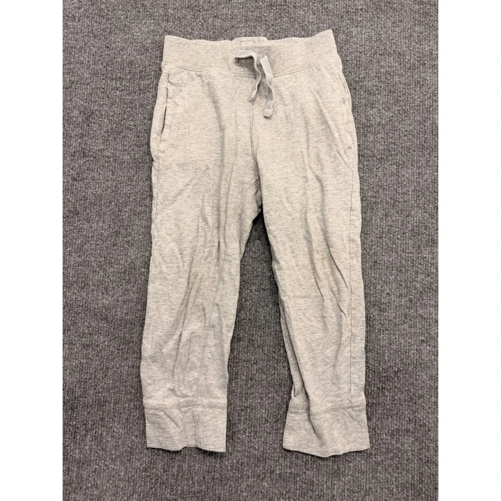 Gap Playtime Favorites Sweatpants Toddler 4 Years Gray Joggers Fleece Knit Kids